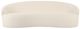 Moe's Home Collection Cove Cream Plastic/Polyester Outdoor Sofa-1