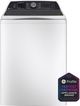 GE Profile™ 5.3 Cu. Ft. White Agitator Top Load Washer with Smarter Wash Technology-1