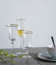 A & B Home Felicity Glass Bubble-Stem Flute-5