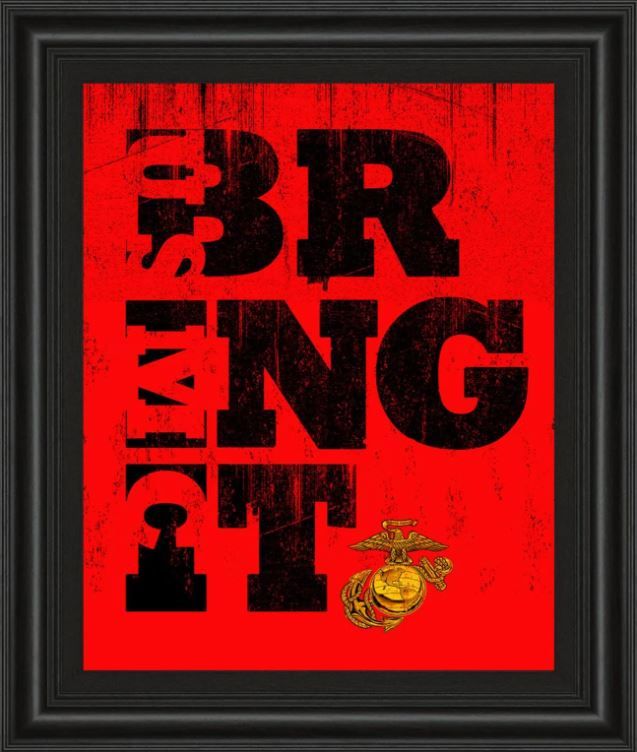 Classy Art Bring It Framed Print Wall Art Framed Print Wall Art-0