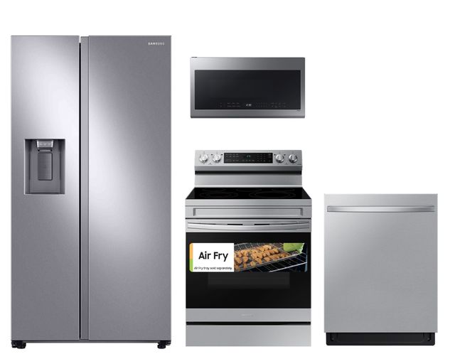 Samsung 4-Piece Stainless Steel Kitchen-0