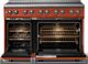 Viking® 5 Series 48" Spiced Cider Pro Style Induction Range with Polished Chrome Trim-1