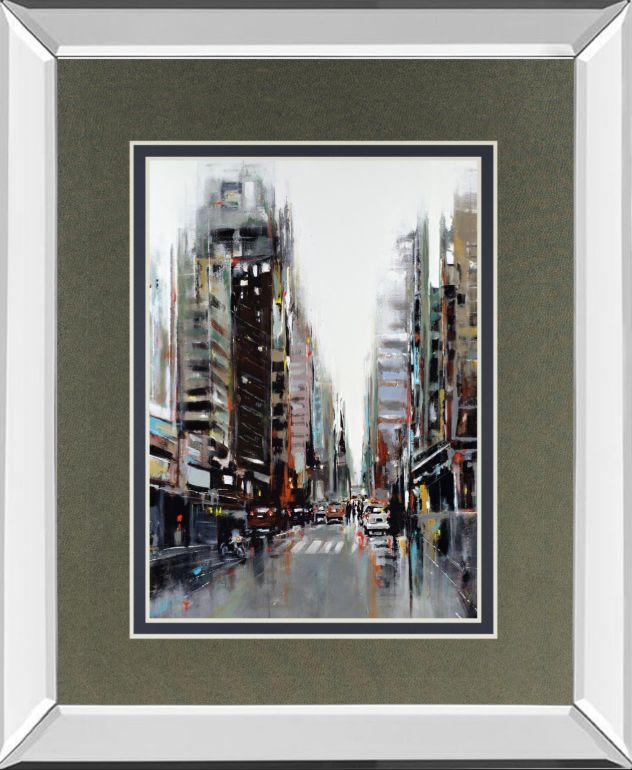 Classy Living Kadniri, A La Ville Mirror Framed Wall Art-0