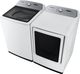 Samsung 5500 Series White Top Load Washer & Electric Dryer Laundry Pair-1