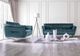 Furniture of America® Civellutino Teal Sofa-1