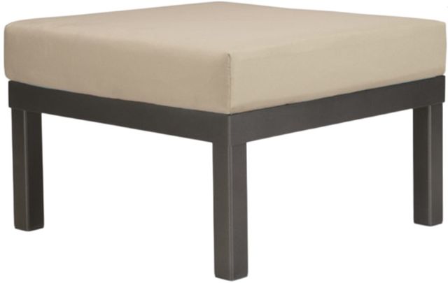 Telescope Casual Customizable Larssen Aluminum/Fabric Outdoor Ottoman-0