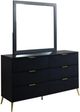 New Classic® Home Furnishings Kailani Black Dresser and Mirror-0