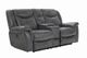 Coaster® Conrad Grey Reclining Upholstered Motion Loveseat-1
