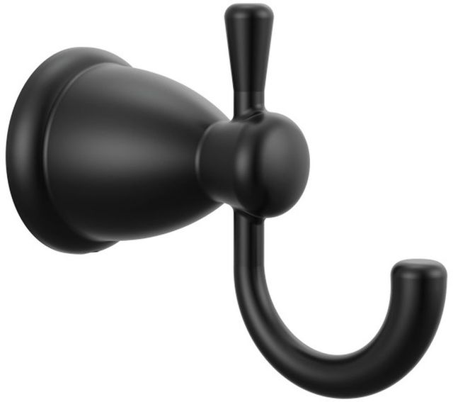Delta Foundations® Matte Black Robe Hook-0