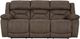 HomeStretch Skywalker Brown Power Double Reclining Sofa-2