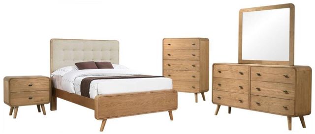 Coaster Robyn 5-Piece Cool Beige/Light Ash Full Bedroom Set | M & H Appliance Coaster Robyn 5-Piece Cool Beige/Light Ash Full Bedroom Set | M & H Appliance