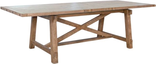 Sunny Designs™ Vivian Light Brown Rectangular Extension Dining Table-3