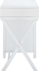 Linon Peggy White Side Storage Desk-4