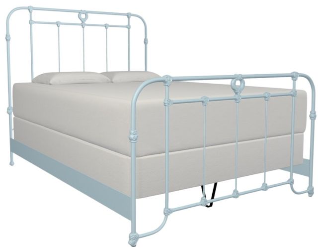 Wesley Allen Customizable Wellington King Iron Bed-3