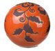 A & B Home 6-Piece Black/Orange Marbleized Ball Set-1