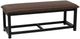 Powell® Audrey Black/Chestnut Bench-0