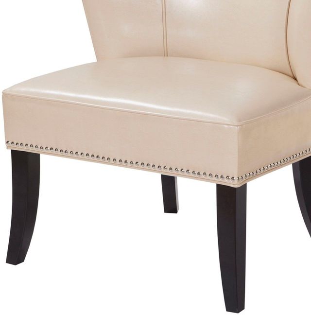 Olliix by Madison Park Ivory Hilton Armless Accent Chair-2