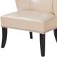 Olliix by Madison Park Ivory Hilton Armless Accent Chair-2