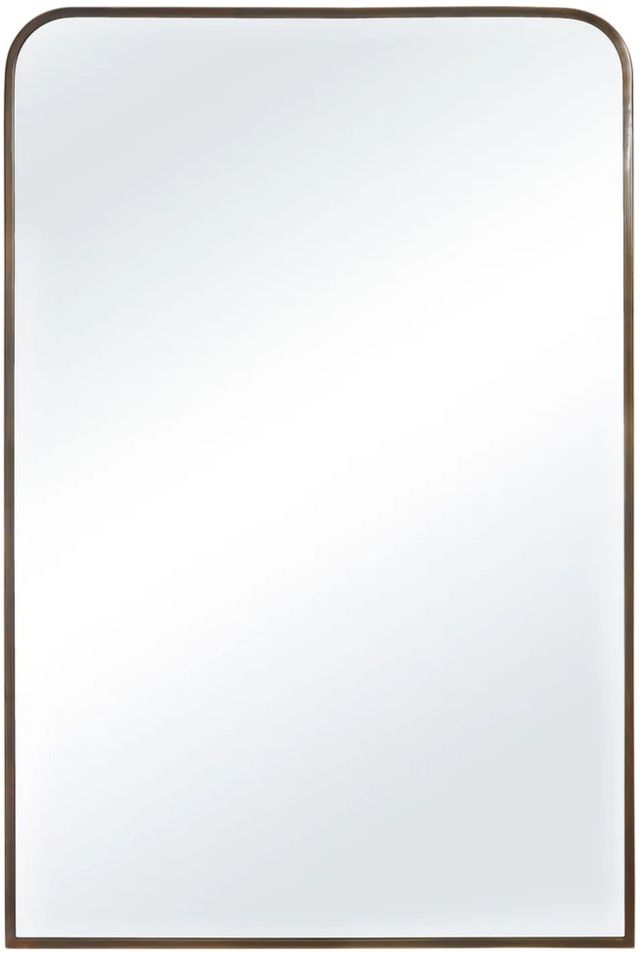 Renwil® Jackline Antique Brass Accent Mirror-0