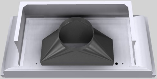 Vent-A-Hood® Designer Series 54" White Wall Mounted Range Hood-4