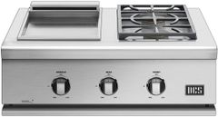 DCS Liberty 30" Stainless Steel Griddle/Sideburner