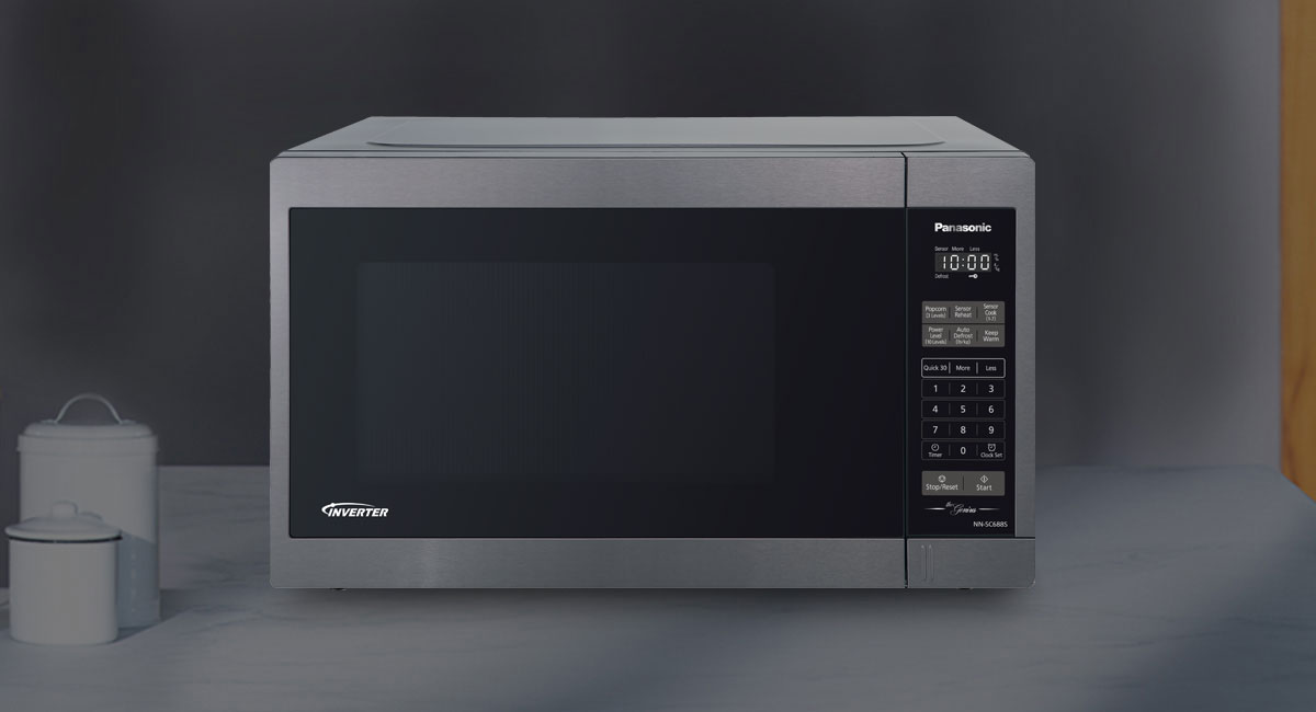 Panasonic® Inverter® 1.2 Cu. Ft. Stainless Steel Countertop