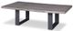 Century® Details Live Edge Black/Edgeworks Slate Gray Guanacaste Slab Cocktail Table-0