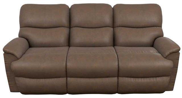 La-Z-Boy® Trouper Whiskey Manual Reclining Sofa-1
