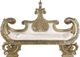 ACME Furniture Bernadette Gold/White Bench-3
