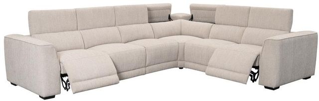 Parker House® Noho 4-Piece Bisque Power Reclining Sectional-1