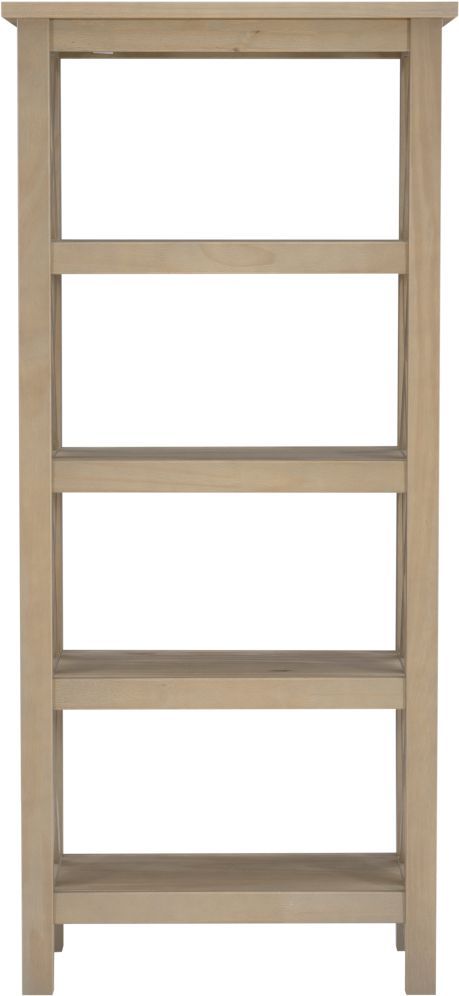 Linon Davis Driftwood Bookcase-1