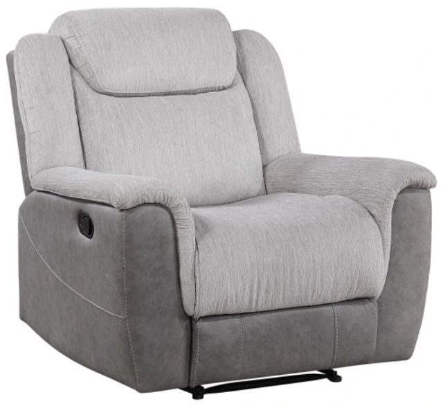 Homelegance® Harriette Gray Manual Recliner-0