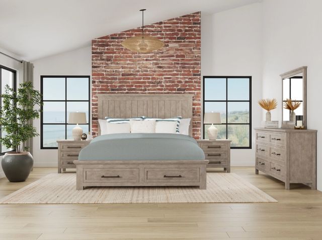 Riverside Furniture Bennett Frosted Gray Mirror-1