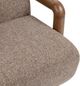Classic Home Welson Warm Mocha Swivel Accent Chair-5