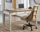 Signature Design by Ashley® Realyn 2-Piece White/Brown Home Office Desk Set-3