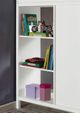 Furniture of America® Cassidy White Twin Loft Bed with Drawers-1