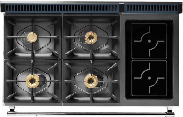 Viking® Tuscany 48" Squall Pro Style Dual Fuel Range with 2 Induction-3