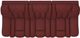 La-Z-Boy® Maverick Claret Reclina-Way® Reclining Sofa-2