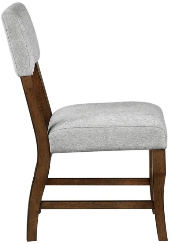 Homelegance® Aiden Gray Side Chair-3