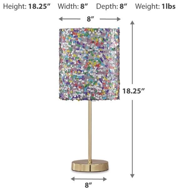 Signature Design by Ashley® Maddy Gold Table Lamp-1