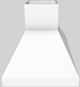 Vent-A-Hood® 48" White Euro-Style Island Range Hood-4