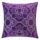 Furniture of America® Kyla Purple Accent Pillow-0