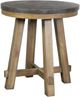 Riverside Furniture Weatherford Bluestone/Reclaimed Natural Pine Side Table-0