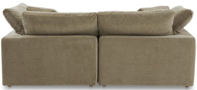 Moe's Home Collection Terra Condo Nook 3-Piece Desert Sage L-Shaped Modular Sectional and Ottoman-3