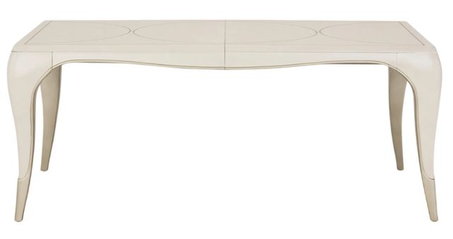 Michael Amini® London Place Creamy Pearl Rectangular Dining Table-2
