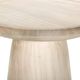 Four Hands Evara Natural White Neem End Table-5
