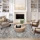 Dalyn™ Rug Company Jericho JC4 Silver 5'x8' Area Rug-5