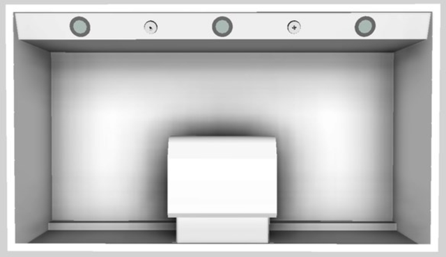 Vent-A-Hood® 42" White Wall Mounted Range Hood-3