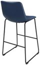 Coaster® Zuni 2-Piece Black/Blue Bar Stool Set-4