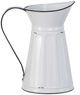 A & B Home White Classic Vintage Metal Planter-0